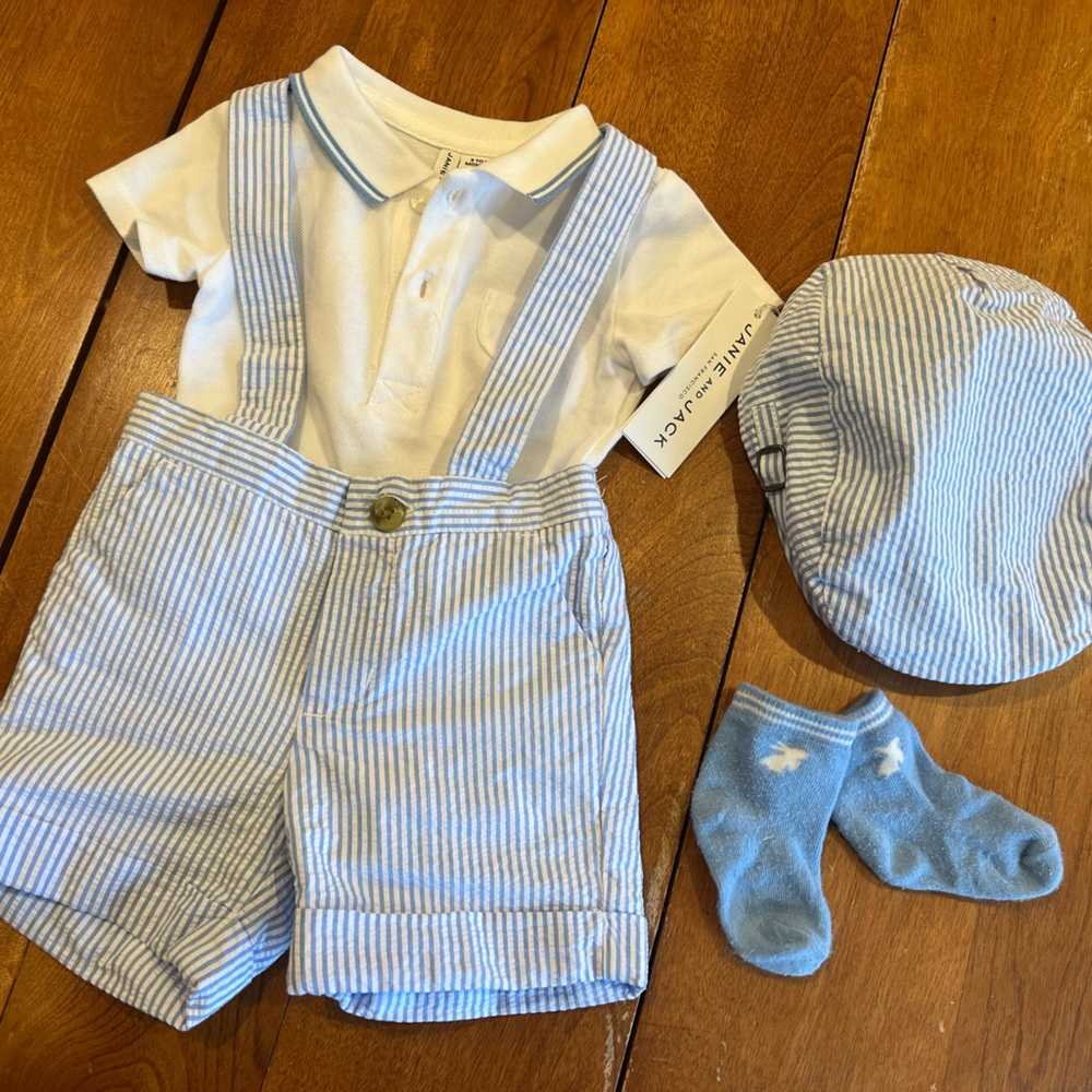 NWT Boys Janie and Jack Easter Outfit 3-6 months